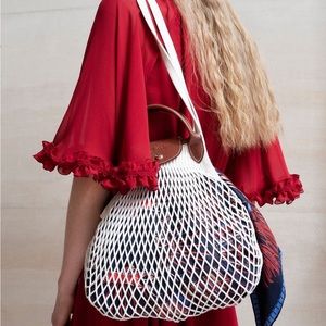 Longchamp | Le Pliage Knit Bag - Green | OS